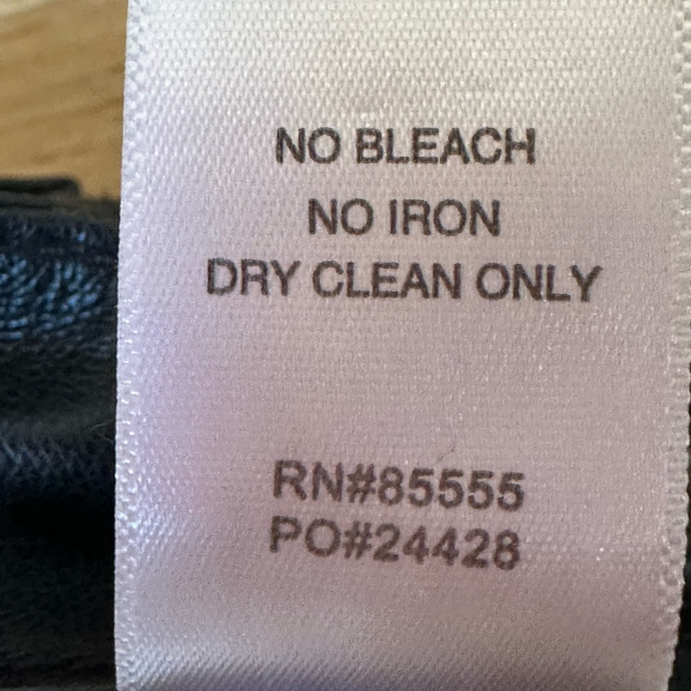 Pistola Aline High Rise Skinny Faux Leather Pants in Onyx size 27 - Picture 6 of 12